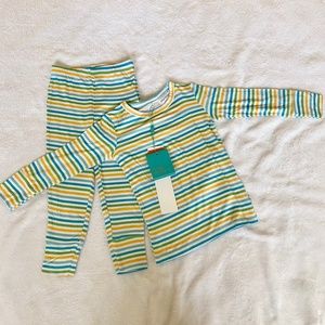 Posh Peanut Spunky Stripe Long Sleeve Pajama’s